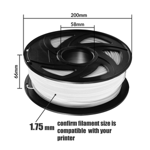 Filamento de Alta Calidad de 1 kg/rollo PLA/ABS/PCL/PETG/TPU/HIPS/PP/MADERA/Fibra de Carbono, Recarga de Filamento PLA de 1,75 mm para Impresora 3D - Product Image 4