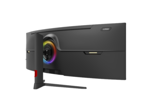 Nuovo Monitor da Gaming Curvo Ultrawide <span class=keywords><strong>32</strong></span>:9 da 49 Pollici 2025, 3840*1600 165Hz HDR 1ms IPS, Schermo per Computer con Freesync, Display per Esport - Product Image 4