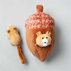 Ẩn và tìm kiếm hoạt động Plush Pet Câu Đố Nguồn cung cấp tương tác kêu cót két con chó đồ chơi - Product Image 4