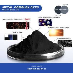Coloranti complessi metallici resistenti neri solvente nero 29 coloranti e coloranti per rivestimenti per inchiostri a getto d'inchiostro/pigmenti X55 - Product Image 2