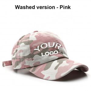 Custom Camouflage Baseball Cap Personalized Design Embroidery Logo Men Dad Fashion Style Camo Sports <b>Hat</b> - Product Image 2