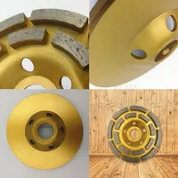 Professionnel 100/125/150MM diamant marbre meule bol tasse disque de coupe pour béton pierre céramique polissage métal outil