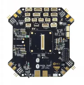 Placa transportadora Hex Pixhawk multi-eixo Core Cubo Laranja Módulo de controle principal Distribuição de energia Avião RC quadro multi-irotor UAV