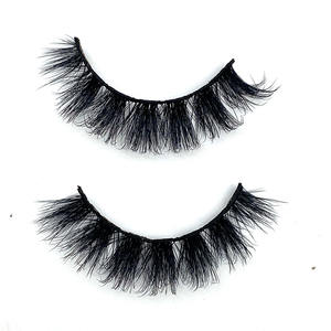 3Dフェイクミンクまつげロシア製カーリー再利用可能なまつげカスタム包装付きプライベートラベル - Product Image 5