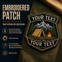 Patch brodé personnalisé avec logo, détails de broderie, à coudre, insigne brodé, blason brodé
