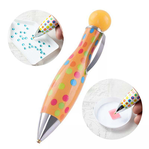 Outil de peinture au <span class=keywords><strong>diamant</strong></span> en forme de boule de bowling, stylo à pointe mignon, accessoires de <span class=keywords><strong>broderie</strong></span>, kits d'outils de peinture au <span class=keywords><strong>diamant</strong></span>, point de croix - Product Image 5