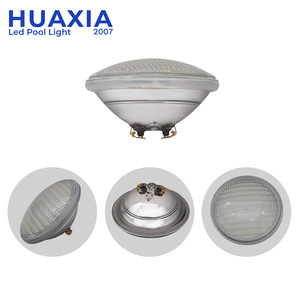 <span class=keywords><strong>Ampoule</strong></span> LED de <span class=keywords><strong>piscine</strong></span> HUAXIA Standard PAR56 en verre, étanche IP68, 12V 24W, RVB à changement de couleur, lampe de remplacement subaquatique pour niche - Product Image 6