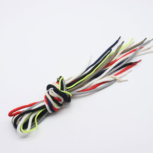 CL001 nhà sản xuất cung cấp Vòng phẳng bện dây lời khuyên kết thúc dây giày dây giày - Product Image 4