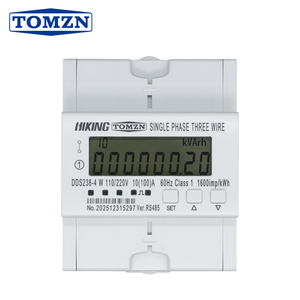 Tomzn DDS238-4 W L + L 110/220V 100A Bi-directional năng lượng hoạt động đo RS485 fm2s 3 dây giai đoạn Điện áp tần số L1/L2 hiện tại - Product Image 1