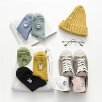 Chaussettes courtes respirantes personnalisées pour femme avec logo sur mesure, collection été 2024, avec design de bordure/corps pour usage quotidien