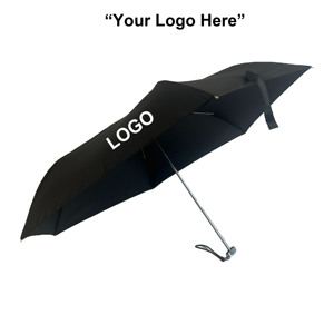 Parapluie pliable 5 sections léger, compact, portable, manuel, protection solaire et anti-UV pour adultes - Product Image 4