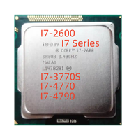 Penjualan terlaris prosesor CPU I7-2600 3770S 4770 4790 7700 6700 6700K 8700 8700K 5960X 10700KF 11700 11700K untuk komputer Desktop la