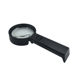 Quy mô cao Kích thước bỏ túi PMMA Kính lúp kép mục đích cầm tay LED ánh sáng có thể điều chỉnh để đọc và sửa chữa - Product Image 5