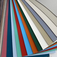 Motif Lichi 35 couleurs de voiture originales anti-rides tissu cuir PVC coussin de pied de siège de voiture plat polyvalent pour canapé sac