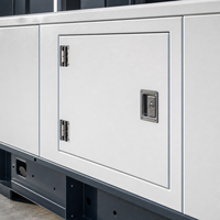 Genset Diesel Tertutup Anti Cuaca 50kVA untuk Cadangan Daya Komersial LINGGE 3 Fasa 400V 50Hz