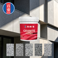 Peinture à effet granit texturé, revêtement mural en pierre de marbre, peinture liquide à effet pierre de granit