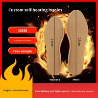 Semelles et coussinets chauffants auto-activants à l'armoise pour les pieds, certifiés CE, durée de vie de 2 ans - OEM personnalisé