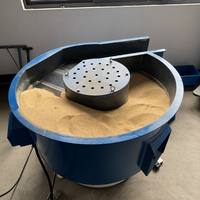 Unité de séchage par vibration avec chauffage électrique : Déshydratation rapide, tri et décharge automatiques des pièces.