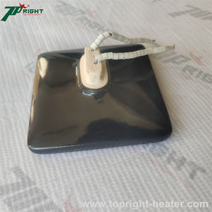 Plaque chauffante en céramique infrarouge lointain 122x122mm pour sauna, élément chauffant électrique industriel pour <span class=keywords><strong>four</strong></span> - Product Image 5