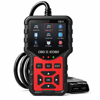 Lecteur de codes de diagnostic automobile OBD2 V511, outil de suppression des codes de panne, moniteur de données en temps réel, prise en charge de 8 langues