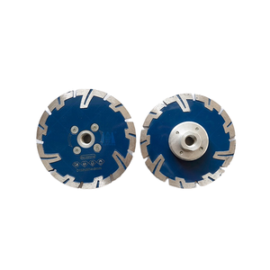 Hoja de sierra de diamante de dientes de protección de 125mm con brida para granito y mármol Segmento de corte de alto rendimiento Durabilidad mejorada - Product Image 1