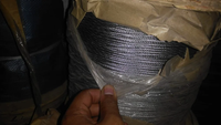 6x36 Galvanizli Çelik Halat 30mm - 40mm Çapında Yüksek Çekme Dayanımlı Kaldırma Halatı Satılık
