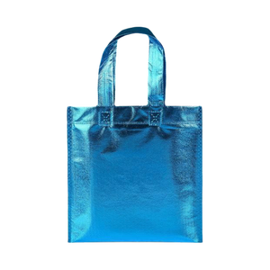 Sac de transport réutilisable en tissu non tissé imprimé en sérigraphie et laminé pour la fabrication de bougies, avec logo personnalisé et cordon de serrage - Product Image 4