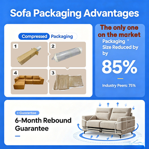 Divano Letto Reclinabile Pieghevole Personalizzato per Soggiorno - <span class=keywords><strong>Materasso</strong></span> a Soffietto Salvaspazio - Product Image 3