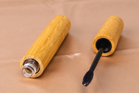 Conteneur d'emballage biodégradable pour cosmétiques OEM Tubes de Mascara vides avec brosse et bambou