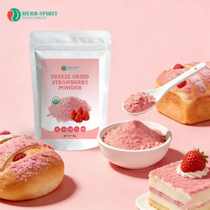 Herbspirit Polvo de Fresa Liofilizado, Polvo de Fresa Orgánico, Polvo con Sabor a Fresa - Product Image 1