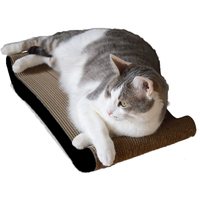 Pet-Cheer Carton écologique ondulé salon canapé-lit plat chat griffoir Pad