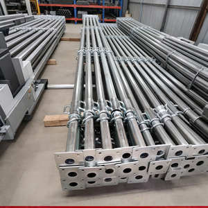 Échafaudage mobile en acier de haute qualité, <span class=keywords><strong>tour</strong></span> d'échafaudage métallique réglable, plateforme de travail durable pour la construction - Product Image 5