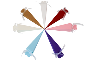 Scatola per Dolci a Forma di Carota Multicolore in Carta Artigianale con Nastro per Decorazioni di Feste di Compleanno e <span class=keywords><strong>Bomboniere</strong></span> - Product Image 3
