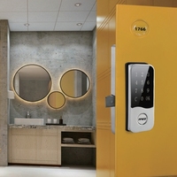 Serrure de porte intelligente à code numérique à écran tactile étanche en alliage de zinc MK733 avec SDK pour les meubles publics, les armoires et les casiers