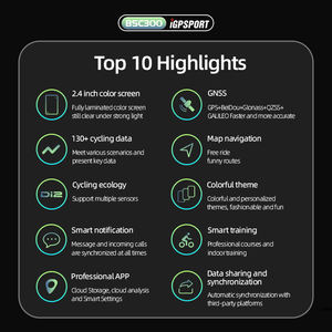 For BSC300 Electronic GPS <b>Computer</b> <b>Wireless</b> Waterproof Speedometer <b>Cycling</b> Odometer ANT+ Bicycle <b>Computer</b> - Product Image 3