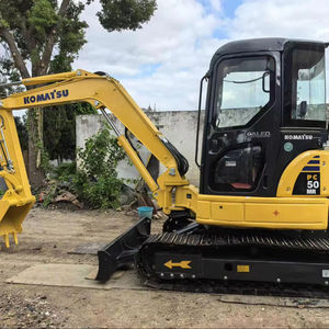 Gebruikte Komatsu Pc50 Graafmachine Met Mini-Boom En Schommelingsfunctie Voor Verkoop - Product Image 1