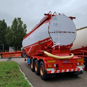 Nuevo Semirremolque Cisterna de Cemento Seco de 3 Ejes de Alta Resistencia, Marca Líder, Ejes FUWA, Carga Útil de 30000 kg, Acero Premium - Product Image 3