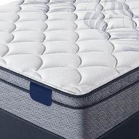 Style populaire matelas à ressorts de poche de 30cm sous vide dans une boîte
