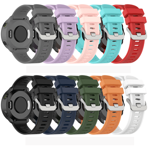 <span class=keywords><strong>Bracelet</strong></span> en Silicone pour montre Garmin <span class=keywords><strong>Forerunner</strong></span>, 158/55mm, prix d'usine, 20mm - Product Image 2