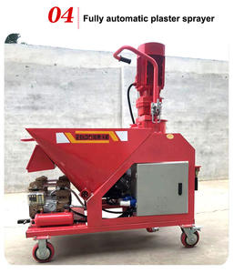 آلة رش طلاء المسحوق الثقيلة ، آلة رش تجصيص ذكية - Product Image 5