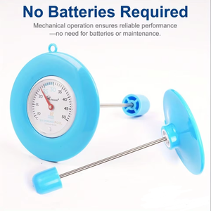 Thermomètre flottant pour piscine et bain avec flotteur en ABS et sonde en acier inoxydable, mesure 10-50°C pour piscines pour bébés - Product Image 3