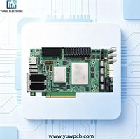 PCBA HDI haute densité pour serveurs d'inédition IA et centres de données avec contrôle d'impédance – Fabrication OEM de PCBA certifiée ISO9001