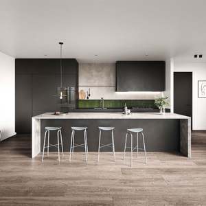 China Wholesale Complete Kitchen <b>Cabinets</b> Set Senior Mettle <b>Grey</b> Luxury Big Kitchen <b>Cabinets</b> for Big House - Product Image 6