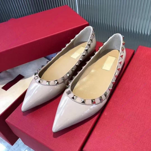 Zapatos de Diseñador de Lujo, Tacones Altos, Zapatos Planos con Forma de V en el Tobillo, Zapatos de Cuero para Mujer, Nueva Marca de Diseñador, Zapatos de Estilo para Caminar - Product Image 3