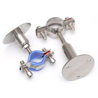 Supports de fixation pour conduits HVAC, kit de supports modulaires à installation rapide, support réglable en acier inoxydable 304, 1/2''-5'' (pouces)