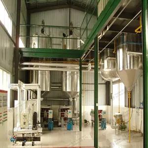 Low consumption soybean almond oil production press plant cooking oil refinery/refining machines for peanut