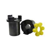 Petite commande Marque SFS 45 #   Accouplement standard flexible à mâchoires en acier oxydé noir ML1-ML13, garantie 1 an, fourniture directe usine
