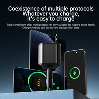 Chargeur de voiture à câble rétractable, ligne TPE écologique, sans désordre, double câble, 4 ports, charge rapide, adaptateur USB pliable