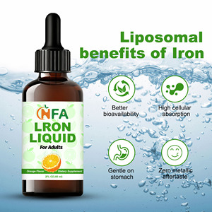 Hot Sale Iron Liquid Drops Boost Energy Enhance Immunity Natural Mineral <b>Supplement</b> Drops for Adults - Product Image 4
