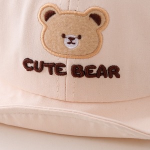 Cappellino da Baseball per Bambini con Orso Ricamato - Protezione Solare Primavera e Autunno, Visiera Morbida per Bambini e Bambine - Product Image 3